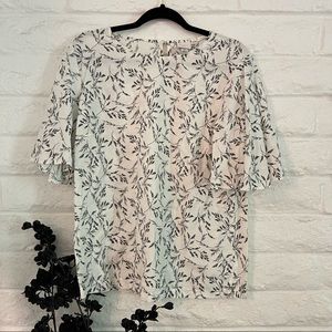 A NEW DAY floral blouse